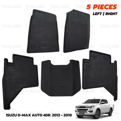 RHD Set Rubble 3D Floor Mat Automatic Gear Fits Isuzu D-Max Dmax 2012 2019