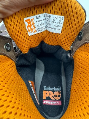 New Timberland TiTAN SAFETY TOE SZ 6 Waterproof Work BOOTS WOMAN