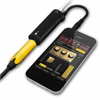 Guitar link cable adapter audio interface converter guitar pedal effects tun^^i