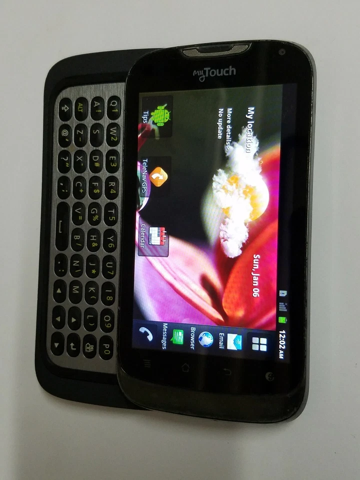 T-Mobile Simple Mobile Lyca MetroPCS LG MyTouch Q 4G U8730 Keyboard Basic Phone - Image 2 of 4