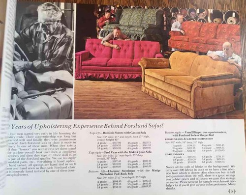Vintage 1975 Carl Forslund Catalog Timeless Furniture Grand Rapids Michigan - Imagen 9 de 10