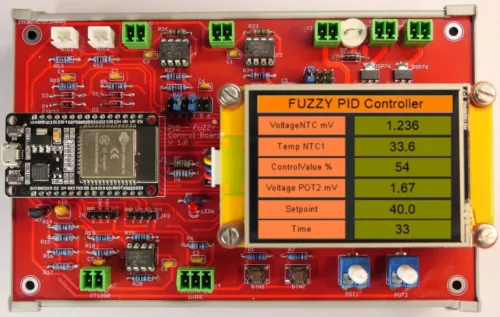 ESP32 PID Fuzzy Regler Board  / ModbusTCP / PLC / SPS Board/ MQTT Home Assistant