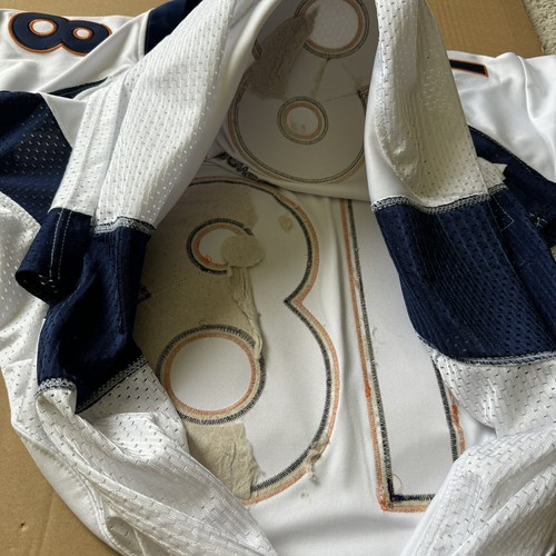 Maglia Peyton Manning #18 Denver Broncos 56 cucita bianca - Foto 11 di 11