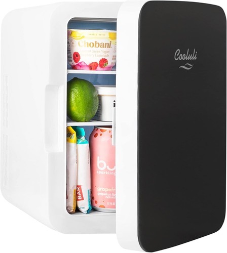 10L Mini Fridge Portable Thermoelectric Cooler & Warmer for Bedroom Car Office - Picture 2 of 9