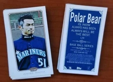 2010 Topps T206 Mini Polar Bear Caramels Piedmont Old Mill - You Pick the Card