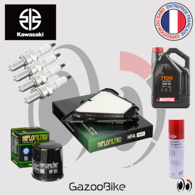 Kit D'entretien Filtres + Bougies Pour Kawasaki KLE 650 Versys (2015-2023) – Neuf