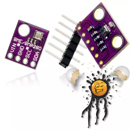 BME280 Temperatura Presión Aire Humedad Barómetro Humidity Sensor 1,8-5V