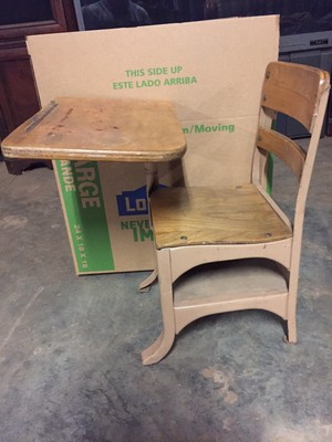 Old School Desk Ebay
