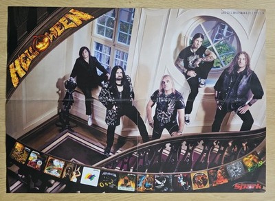 HELLOWEEN - Poster von 2013, A2 Format (55 x 40 cm) - NEUWERTIGER ZUSTAND!