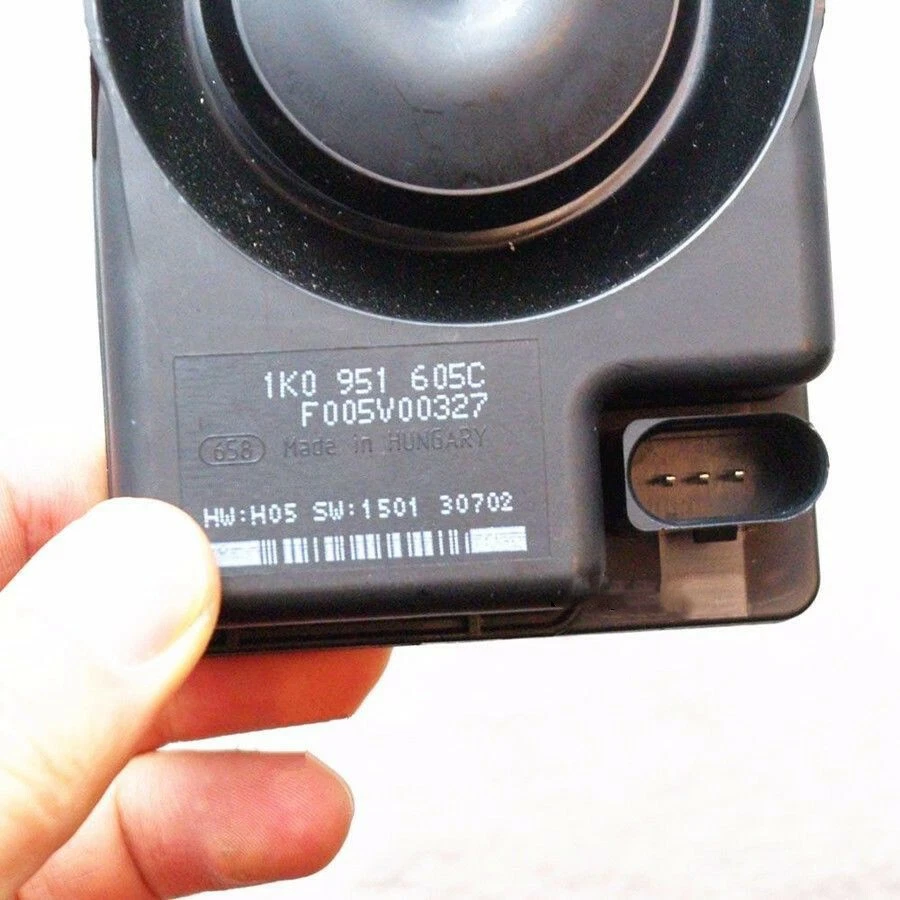 Electronic Alarm Horn Siren For VW Jetta Golf MK5 MK6 Passat B6 Tiguan CC A4 A6 - Image 3 of 4