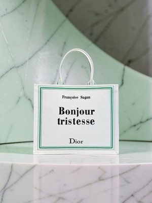 Christian Dior Book Tote Françoise Sagan Bonjour Tristesse Limited Edition