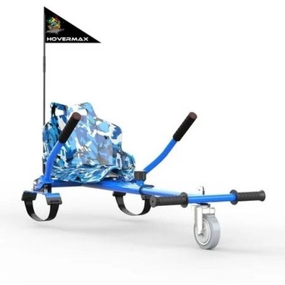 Hover seat Attachment, Hover Go Kart, Hoverkart For Electric Scooter, Blue, NEW!