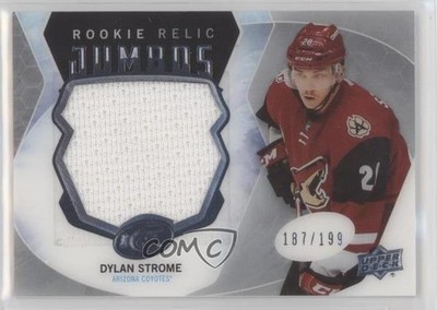 2016-17 Upper Deck Ice Rookie Relic Jumbos 187/199 Dylan Strome #RRJ-DS RC 4wd