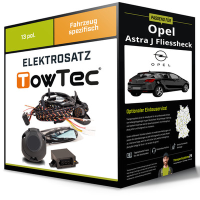 Elektrosatz 13-pol spezifisch für OPEL Astra J Fliessheck 11.2009-09.2012 NEU