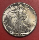 1941 P Walking Liberty Silver Half Dollar, Choice to Gem Uncirculated.