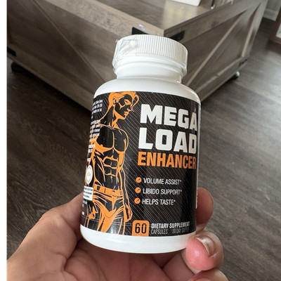 Mega Load Dietary Supplement 60 Capsules Libido Enhancement Volume Assist Men
