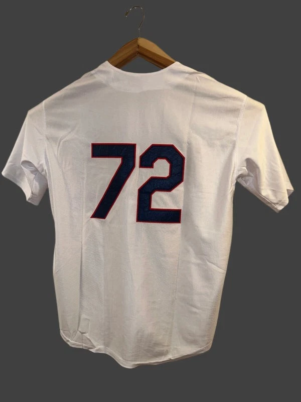 Camiseta deportiva Carlton Fisk White Sox #72 Mitchell & Ness 1990 auténtica 2XL NUEVA SIN ETIQUETAS Foto 2 de 4