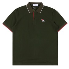Thom Browne short-sleeve Polo shirt with thre...