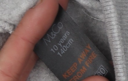 M&Co Girls Grey 'Friends' Hoodie 10 Years Casual Graphic Print - Picture 4 of 12
