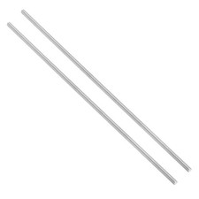 2Pcs #10-32 Fully Threaded Rod 9.8" Length 304 Stainless Steel Thread Screw