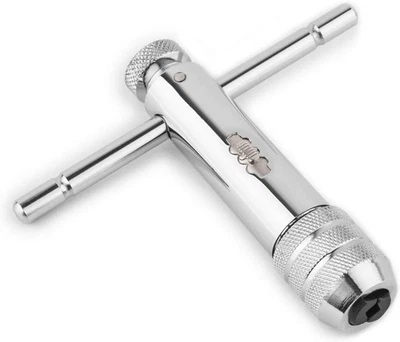 Werkzeughalter mit Knarre für Gewindebohrer M5-M12, 110 mm, rechts/links schaltb - Bild 1 von 4
