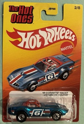 HOT WHEELS HERITAGE THE HOT ONES '69 CORVETTE RACER Spectraflame