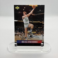 1992-93 Upper Deck NBA All-Stars #4 Dave Cowens On Card Auto