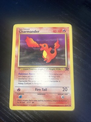Pokémon TCG Charmander Team Rocket 50/82 Regular 1st Edition Common Card