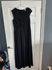Women’s H&M Navy Maxi Dress Size Medium