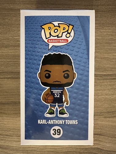 Karl Anthony Towns Autographed Signed Funko Pop JSA COA #39 NBA Timberwolves KAT - Picture 5 of 6