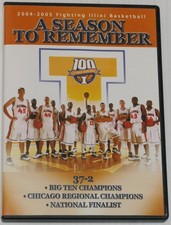 University Illinois Fighting Illini Basketball - A Season to Remember DVD 2004-5