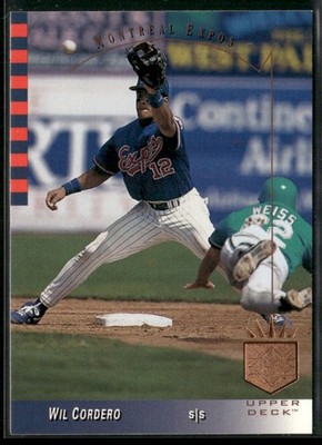 1993 SP Wil Cordero Montreal Expos #101
