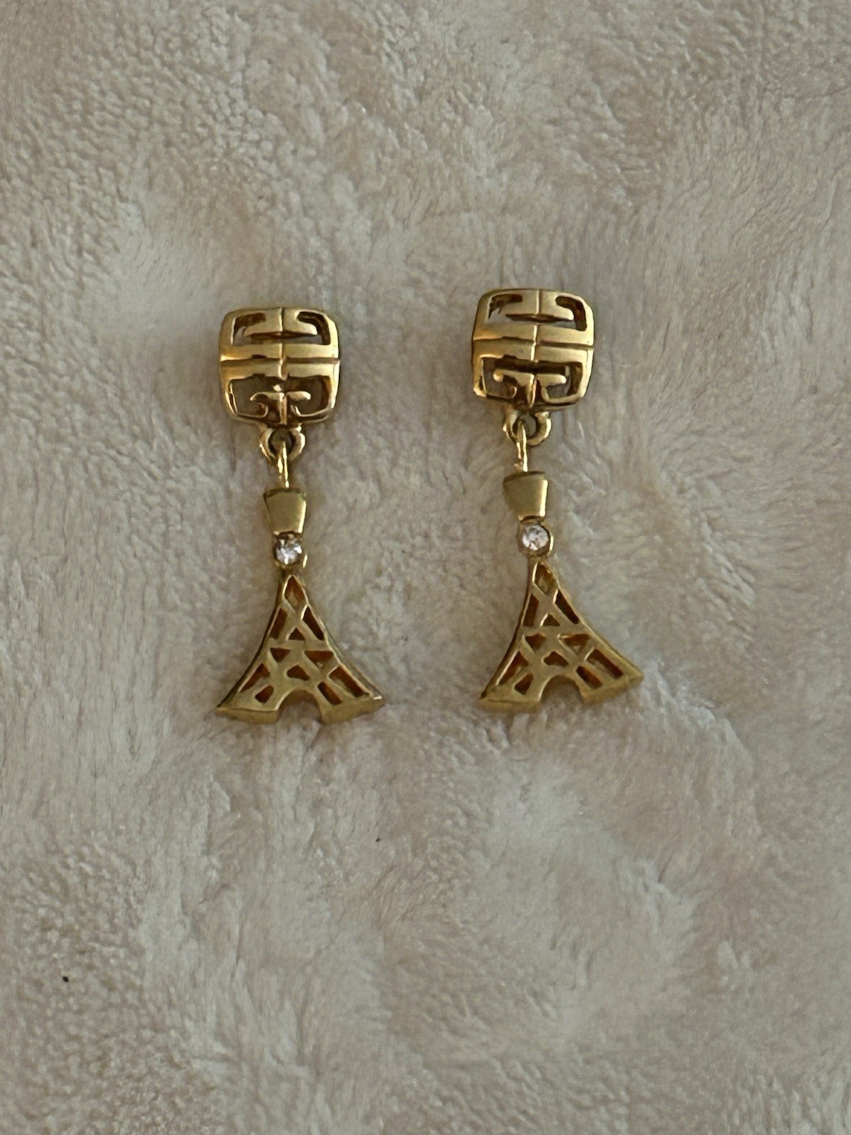 Givenchy Eiffel Tower Earrings - image 1