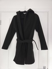 Next Black Wrap Coat, New With Tags, Size 6 Perfect Condition