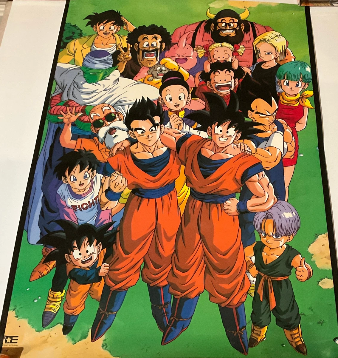 Dragon Ball Z Poster In Collectible Dragonball Z Anime Items for