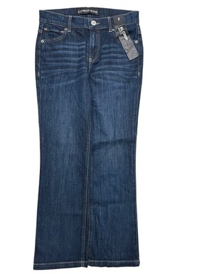 Express Jeans Womens Size 2 Bell Crop High Rise Inseam 26 NWT E36