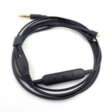 Earphone Audio Cable w/ Volume Control For Shure SE215 SE535 MMCX Headphone c