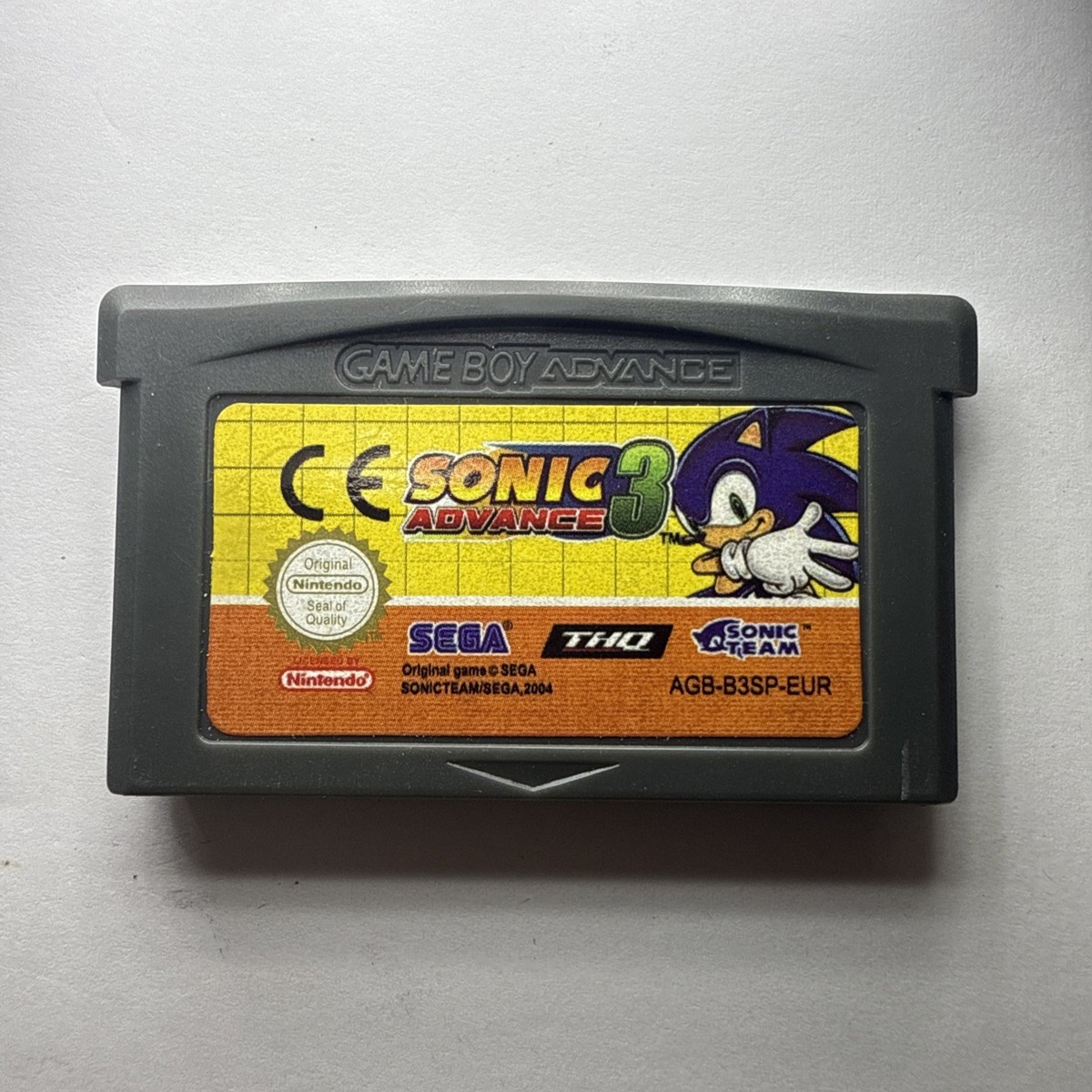 Sonic Advance 3 (Nintendo Game Boy Advance) GBA SP TESTED