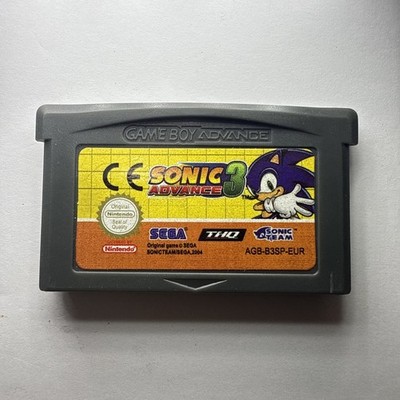 Sonic Advance 3 (Nintendo Game Boy Advance) GBA SP TESTED