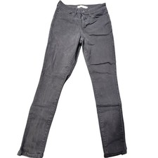 Levi Strauss Signature Women's High Rise Skinny Jeans Size 10 Stretch 28x27