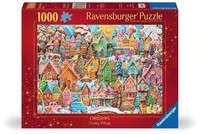 Ravensburger Puzzle 12001267 - WeihnachtspläTzchendorf - 1000 Teile (Us Import)