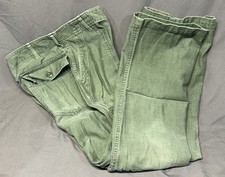 Type 1 OG-107 Sateen Uniform Pants Vietnam War Original Size 30x31