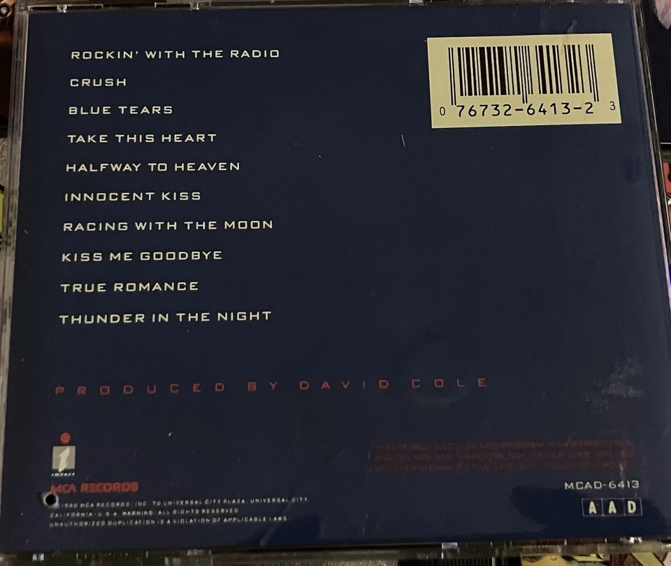 WINGER, WARRANT, TRIXTER, SLAUGHTER, BLUE TEARS - Early 90’s Rock CD Lot LOOK!! — 第 4/4 张图片