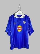 Leicester City Le Coq Sportif 2000/01 Home Vintage Football Shirt Soccer Jersey 