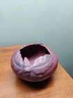 Vintage Van Briggle Arts & Crafts Mulberry Oak Leaf Art Pottery Bowl 5.5" x 3.25