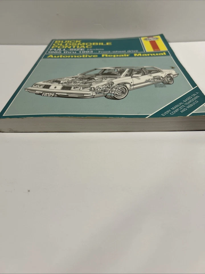 1985-1993 Buick Oldsmobile Pontiac Full-Size FWD Models Haynes FREE SHIP US/CAD - Image 2 of 4