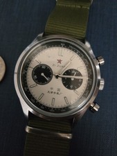 Classic ED 1963 21 Zuan Pilot Watch 43 mm Mechanical Quartz Movement Chronograph