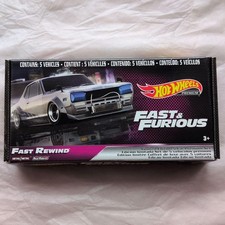 Hot Wheels Fast & Furious FAST REWIND 5 Car Set Mazda #1 Opened