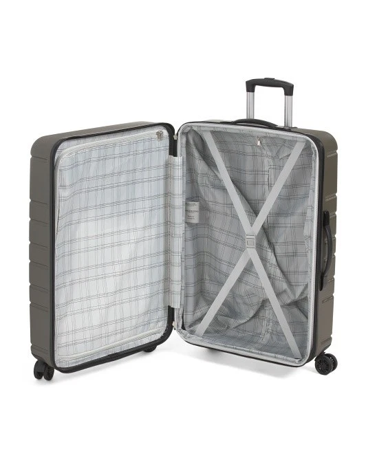 LONDON FOG 28in Olive Green Endeavor Hardside Expandable Carry-on Spinner - Image 3 of 4