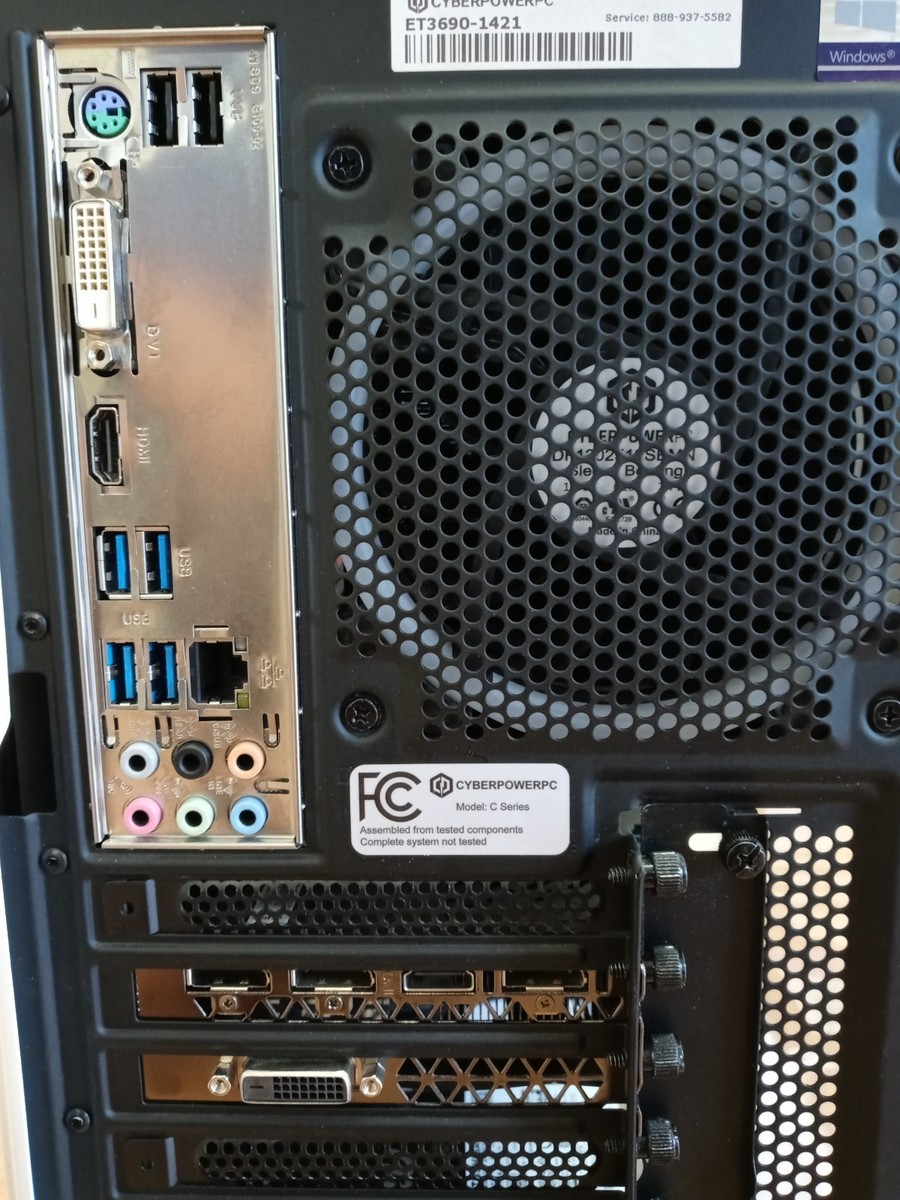 CyberPowerPC Gaming i7-8700K 32GB 500GB SSD 1TB HDD GeForce GTX